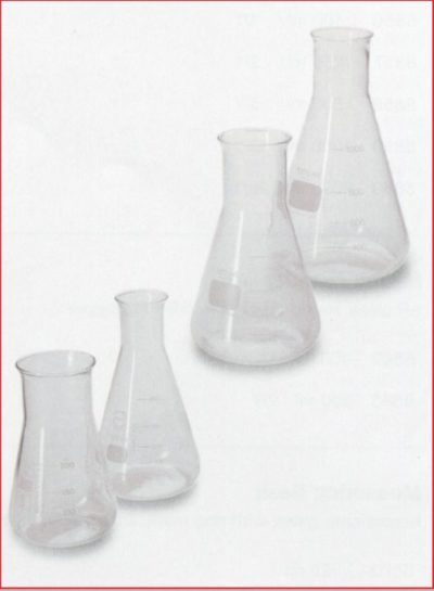 8833# Erlenmeyer lombik 2000 ml bő nyakú