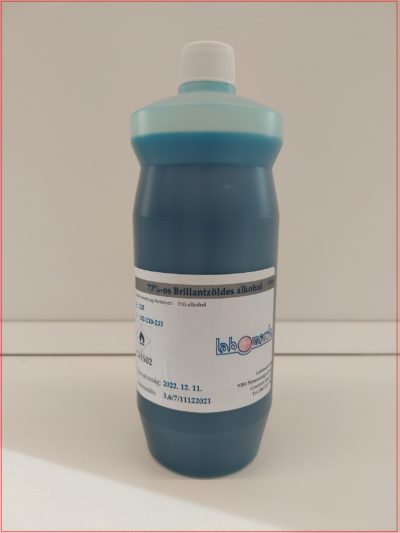 3.10# 73%-os brillantzöldes alkohol