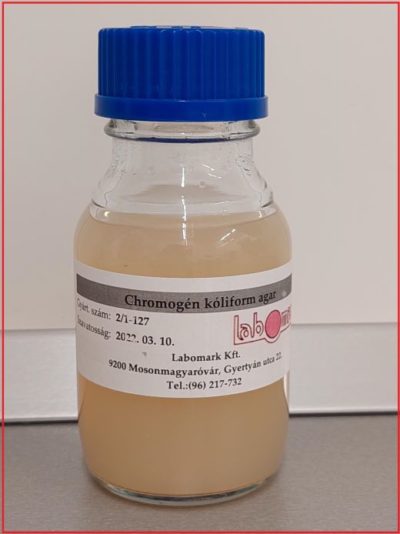 127+# Chromogén coliform agar
